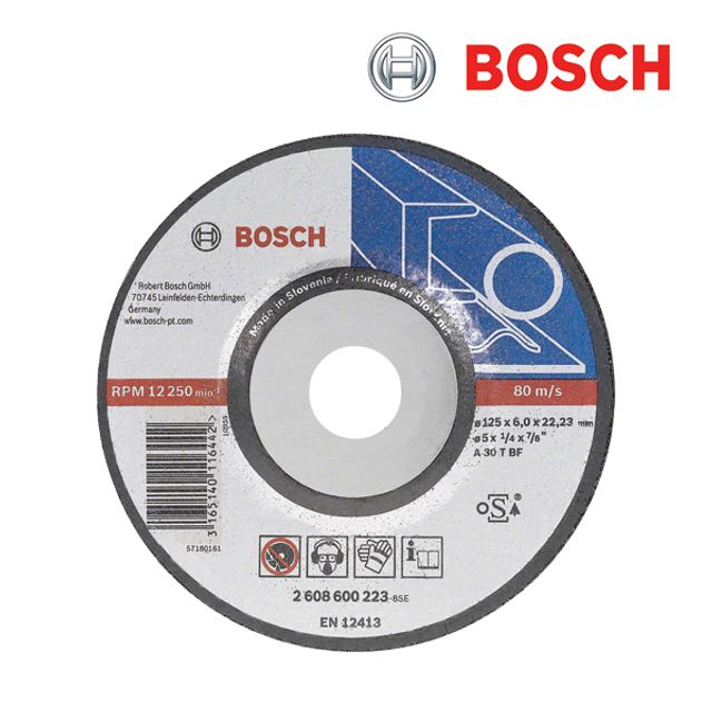 보쉬 7IN 6.6T 메탈용 연마석(1개입