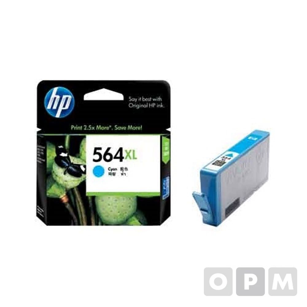 HP 잉크 CB323WA(NO.564XL)/청색/750매/1EA