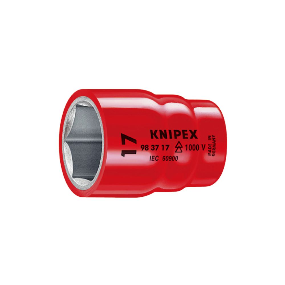 KNIPEX 소켓렌치(절연육각3/8)_98-37-17
