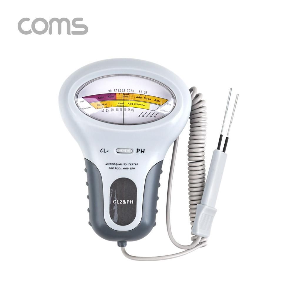 Coms 테스터기(수질 농도 측정) CL2 PH 측정