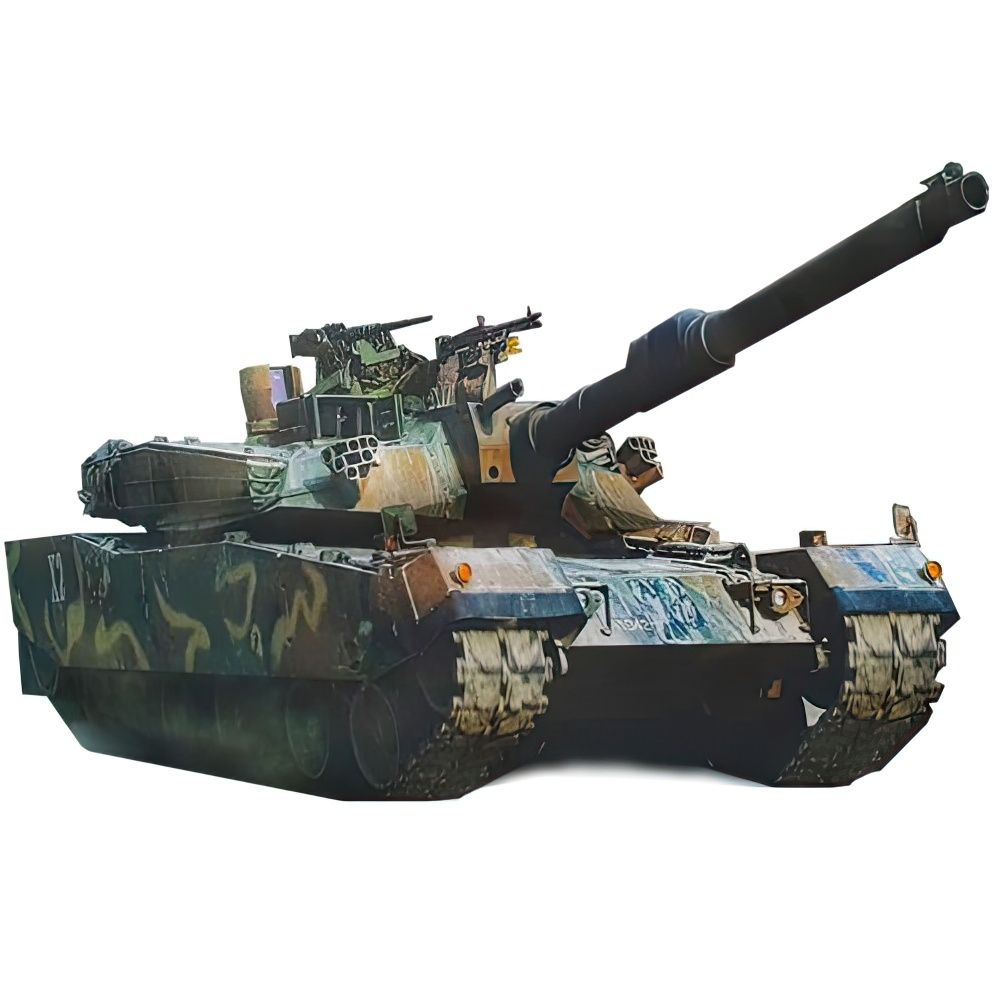 한국 탱크 유무선 RC 전차 자주포 모형 조립 장난감