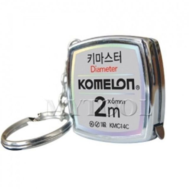 Komelon 가정용 산업 키마스터 크롬 줄자 KMC-14C/2m