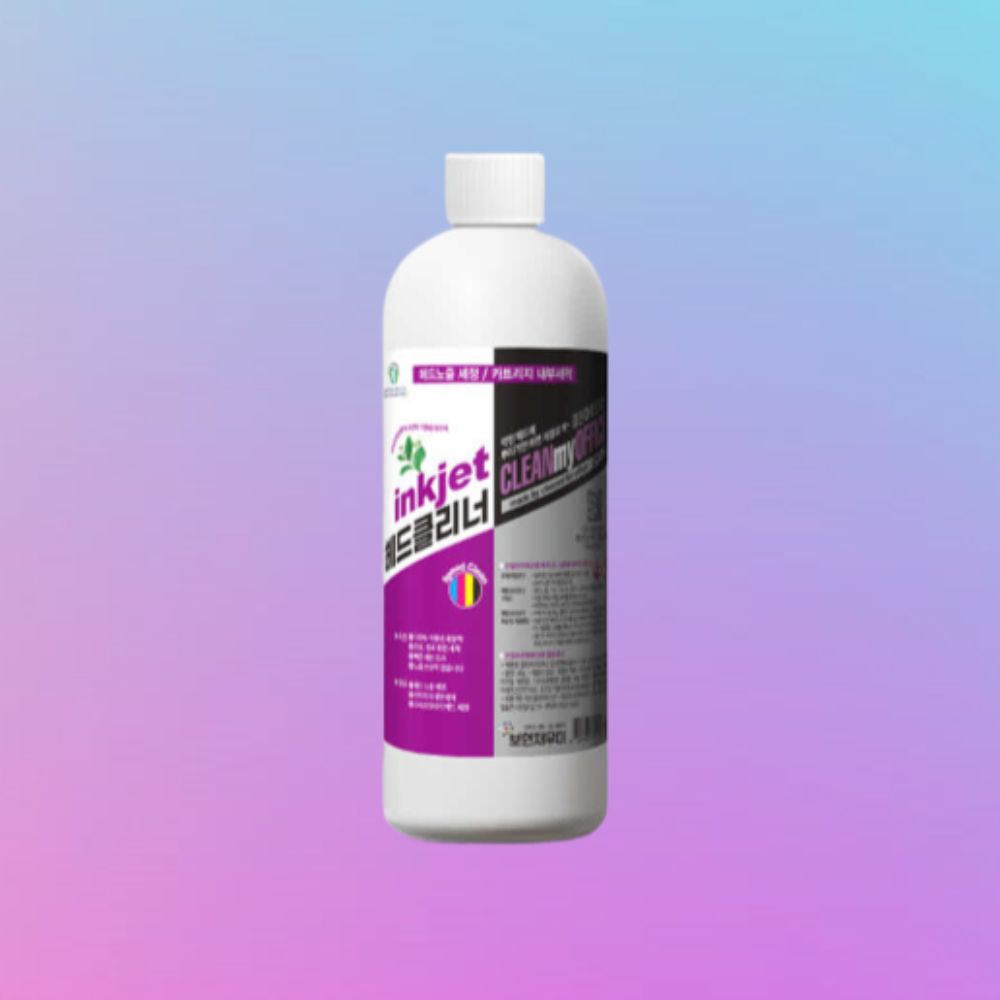 보현채우미 잉크젯 프린터헤드 클리너 500ml 깍지