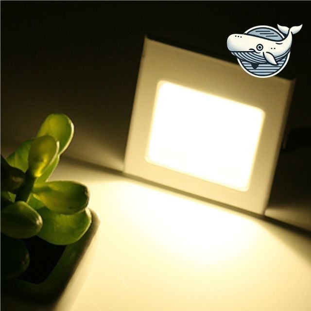 LED 발목 조명 벽등 스텝용 정네모 인테리어