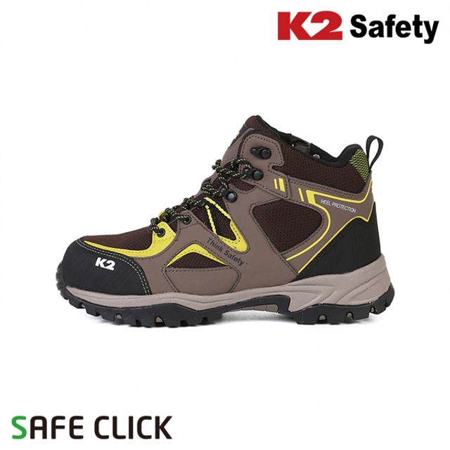 케이투 K2 safety K2-67 작업화 안전화 브라운