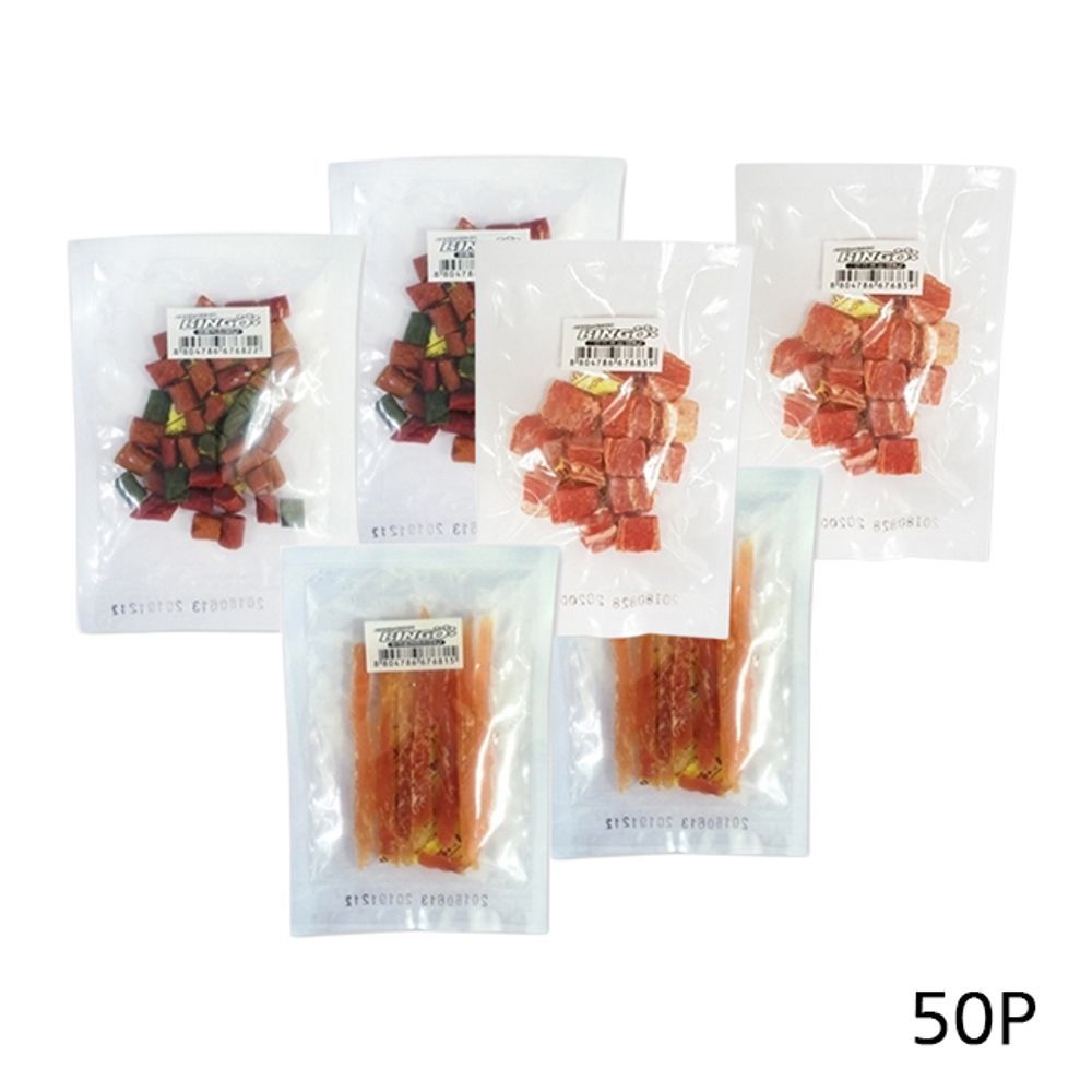 강아지 간식 빙고 일상 24g 50P 반려견 노즈워크 육포