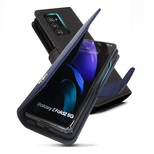 갤럭시Z폴드2 5G 로지 소가죽 다이어리케이스 F916