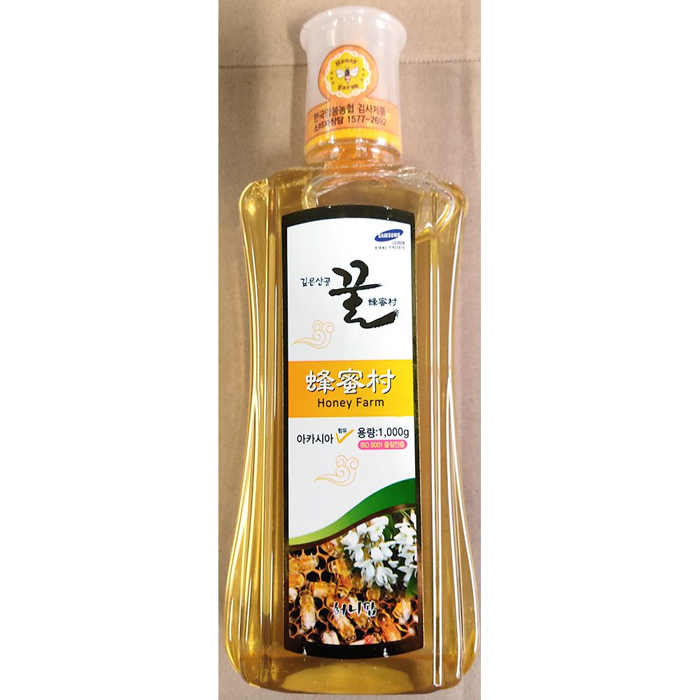 아카시아꿀(튜브 허니팜 1K) 벌꿀 꿀 허니팜아카시아