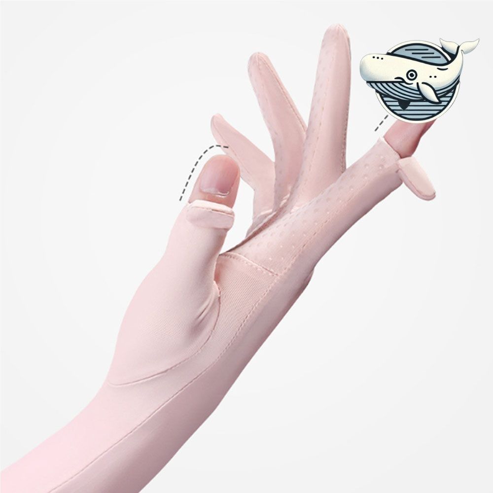 여름 여성 아이스 쿨링 팔토시 보온 장갑