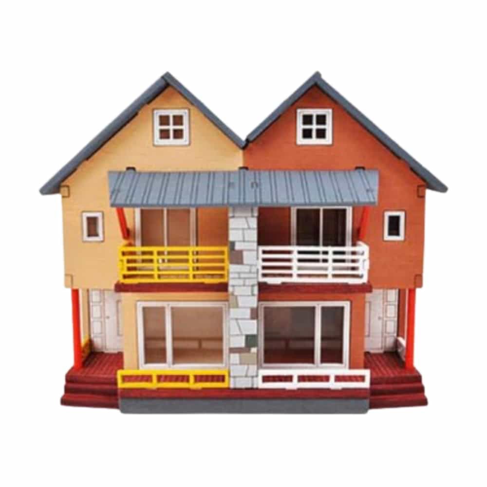 DIY 조립 땅콩 주택 건축모형재료 건축물