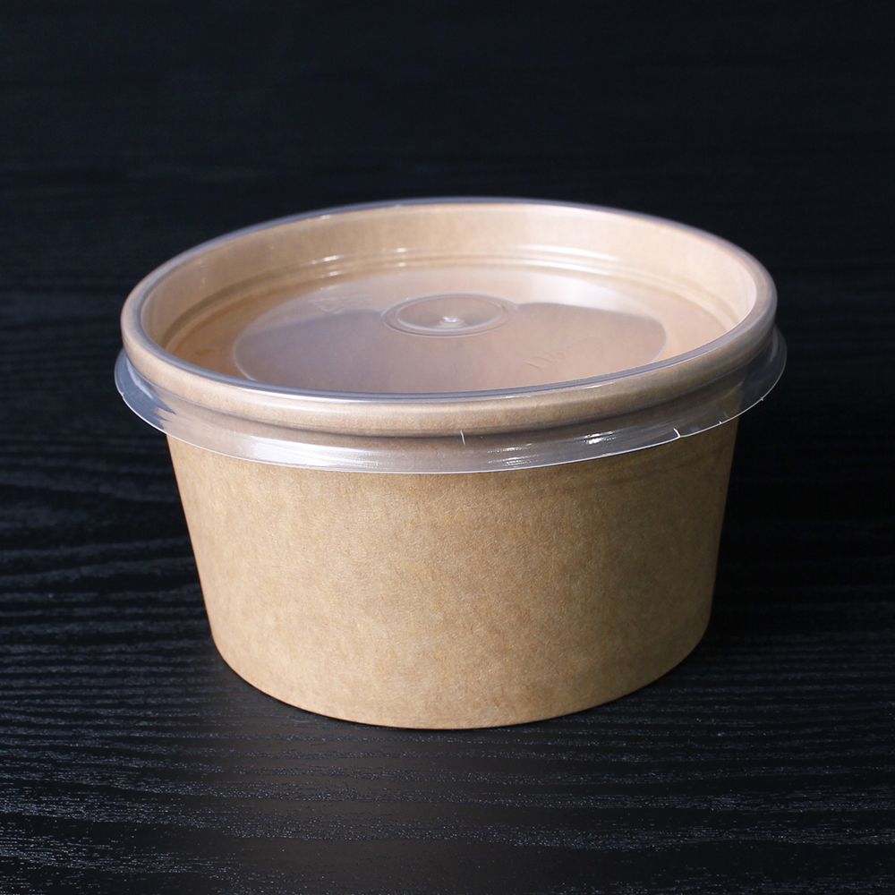 NK 크라프트 원형 용기 세트 115파이 430ml 500세트
