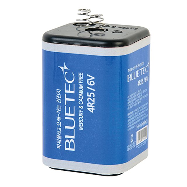 블루텍건전지 건전지(망간) 4R25(6V) 4R25 6EA