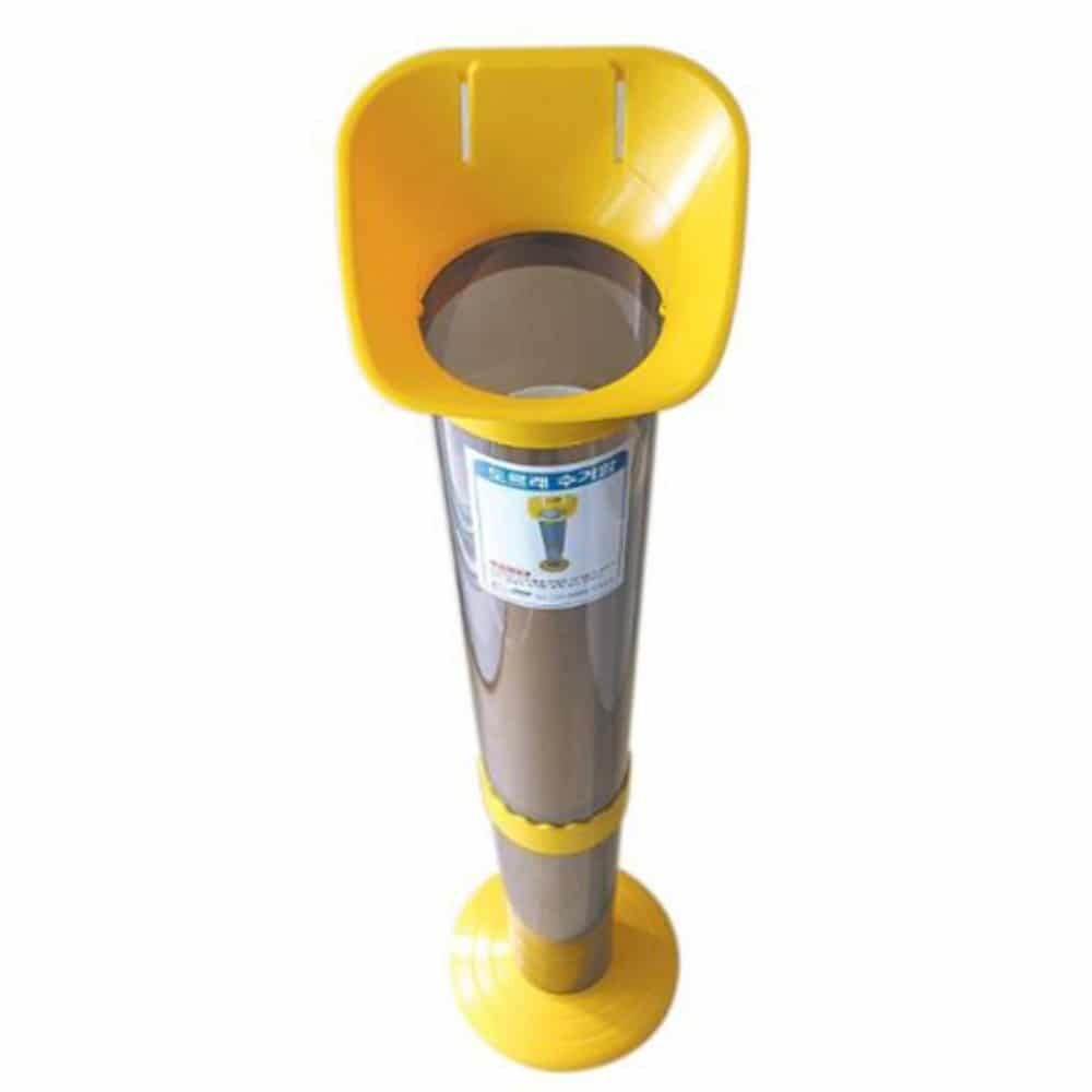 종이컵 회수대 지름8.2cmX높이90cm 컵수거함 컵회수함