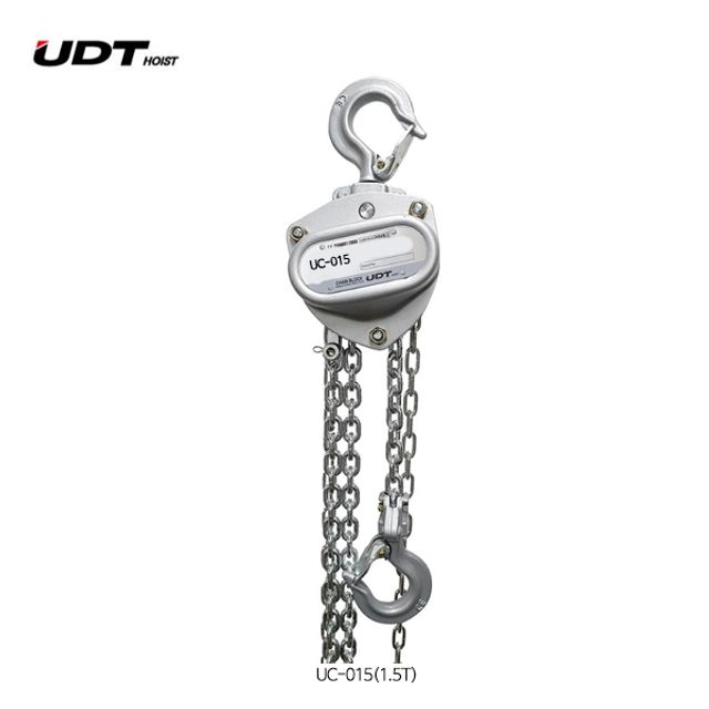UDT UC-015 체인블록 도르레 호이스트 1.5t