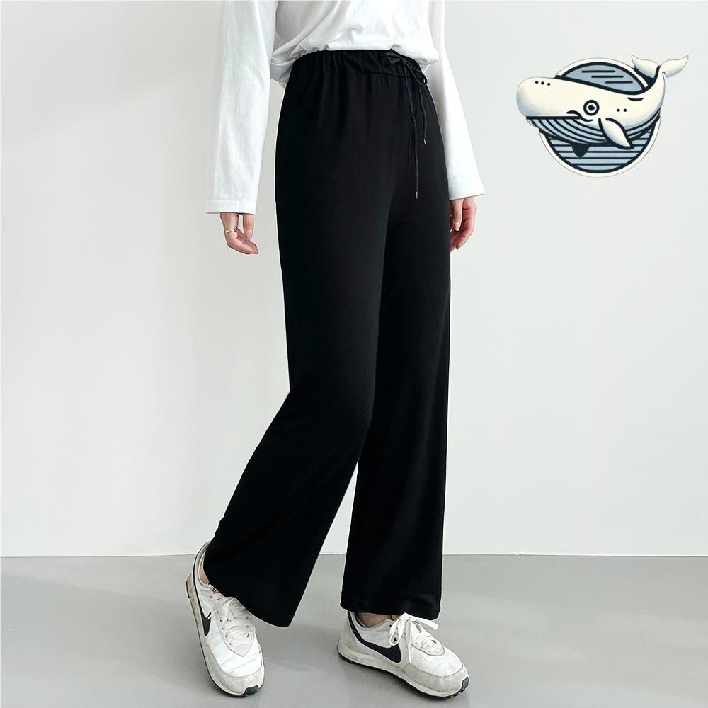 편안한 밴딩 일자팬츠 오피스룩 데일리룩 스타일