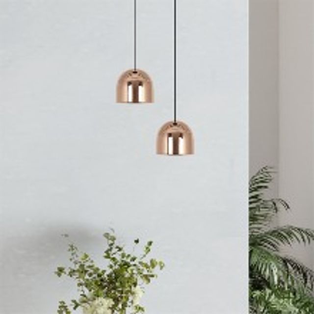 LED 에코 쥬방스 1등 팬던트 골드 플리커프리 식탁