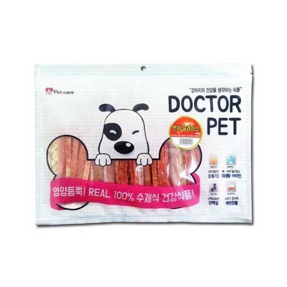닥터펫 연어 슬라이스 300g 10팩 1타