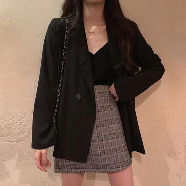 2컬러 LK 베이직 무지 짝꿍닷컴 여자 블레이