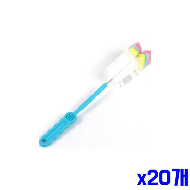주방솔 소 유리병 x20개 주방세척솔 스펀지 세척솔