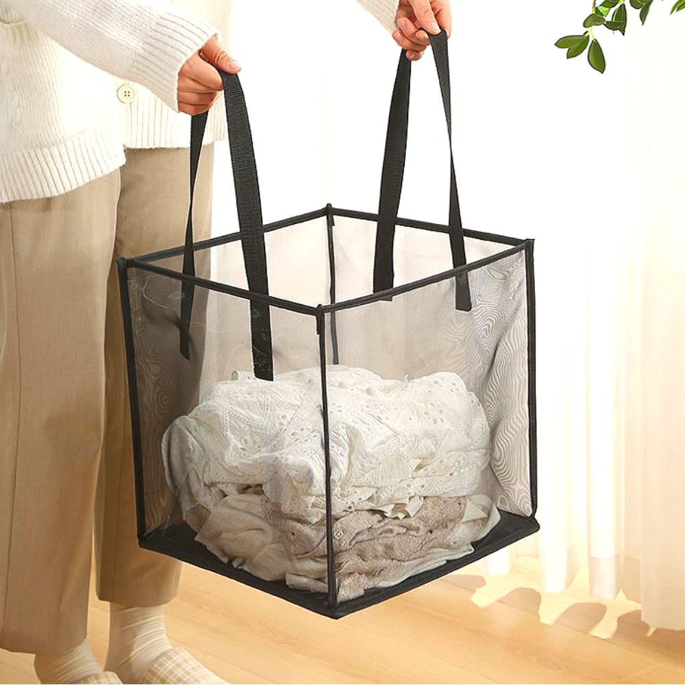 1단 빨래 함 바구니 망 정리 세탁