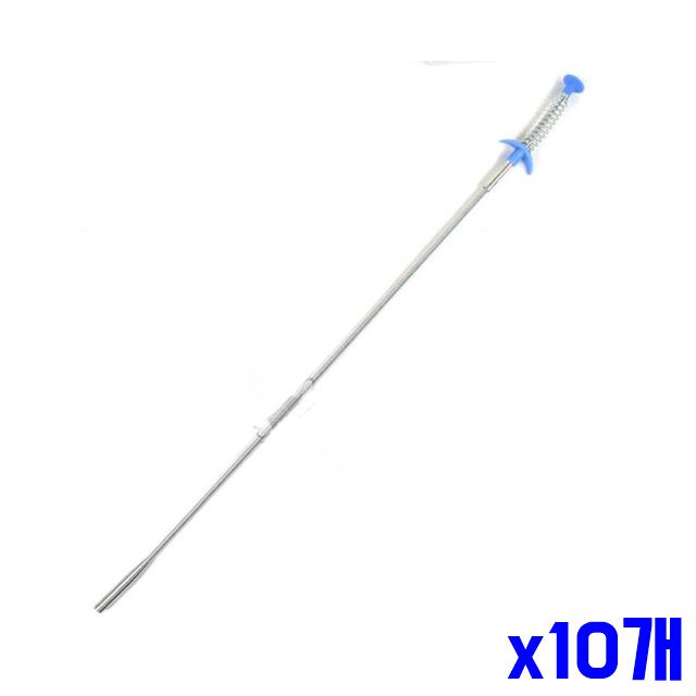 하수도청소 배수관 60cm 이물질 x10개 청소기 배수관