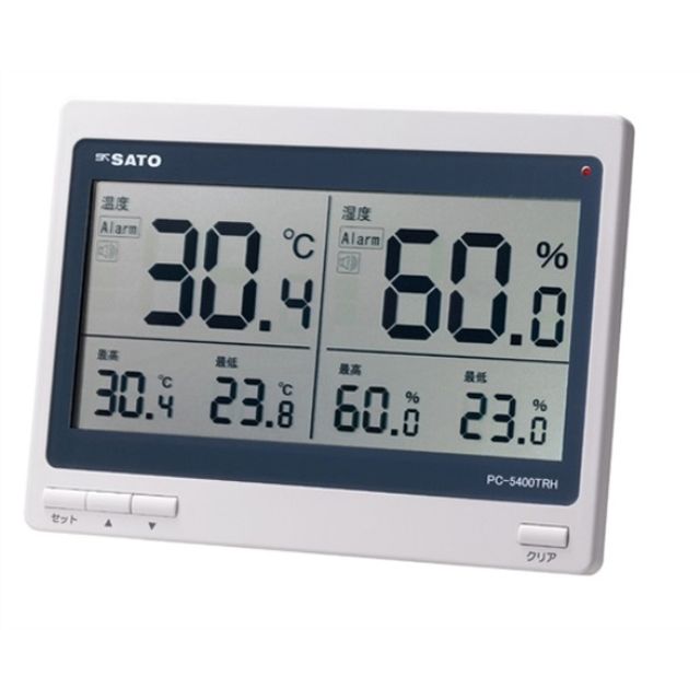 디지털온습도계(대형) 0-50C/20-95%RH/225mmx165 PC