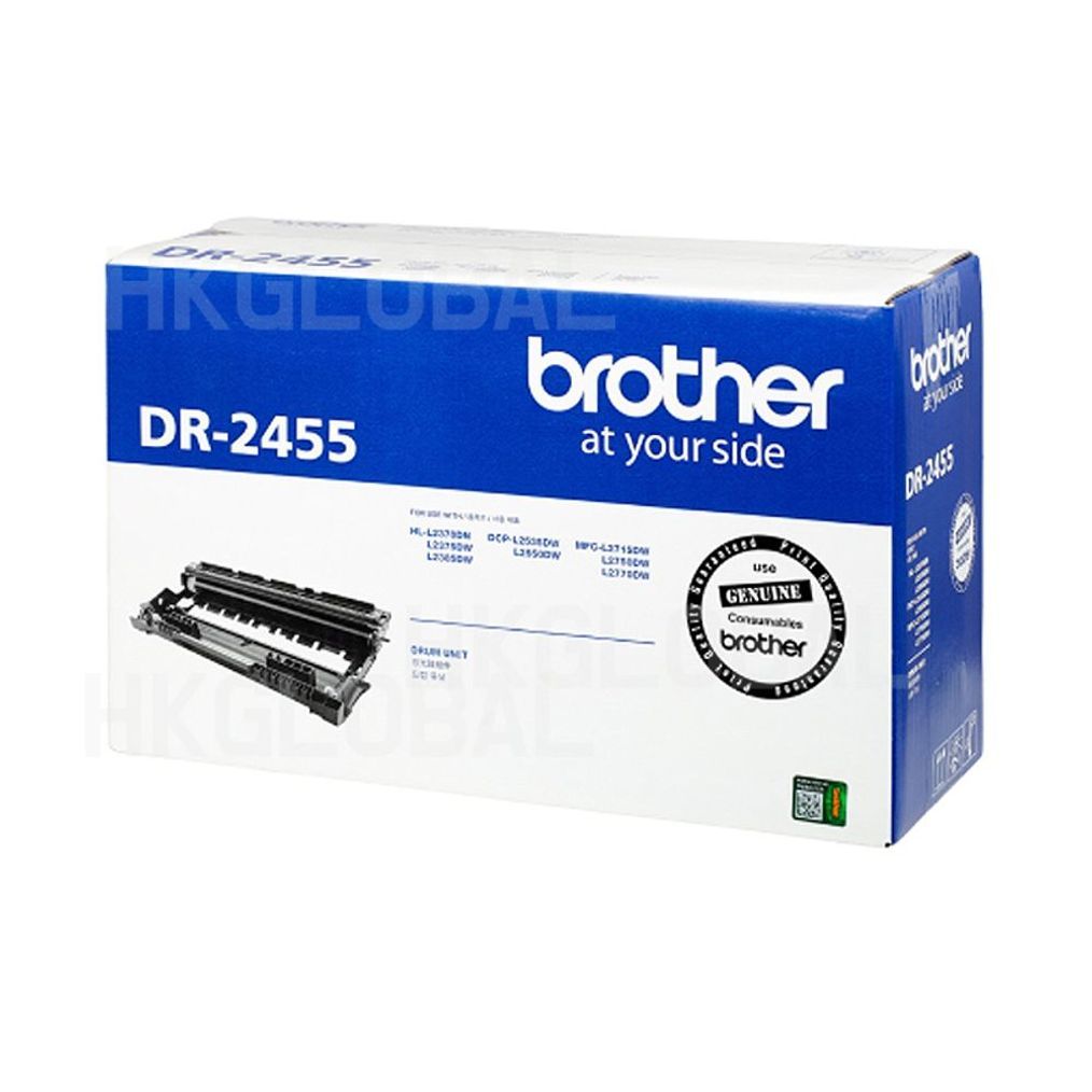 HL L2320D 프린터 사용 정품드럼 DR-2455