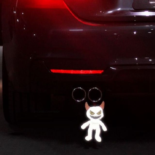 차량용 자전거 악세사리 반사인형 반사광 조명반사