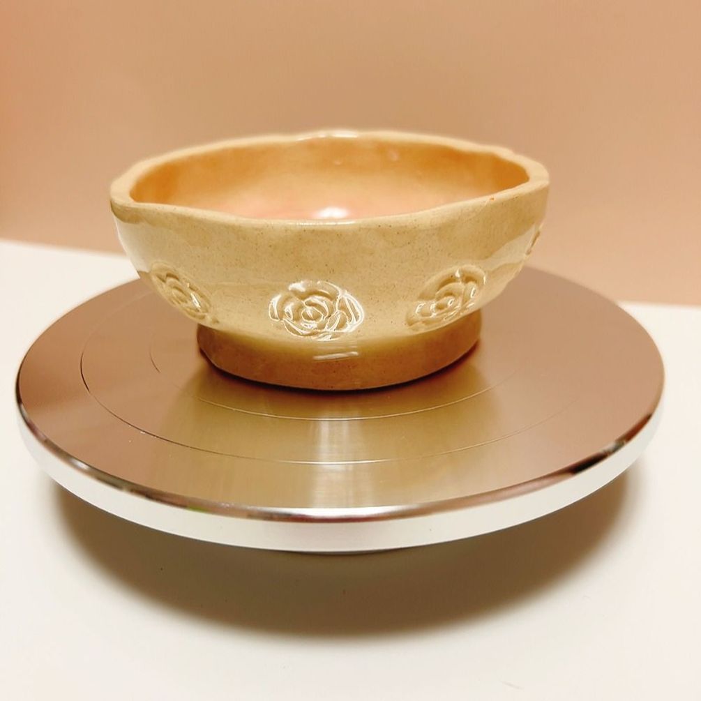 지름 20cm 알루미늄 손물레 조소 회전판