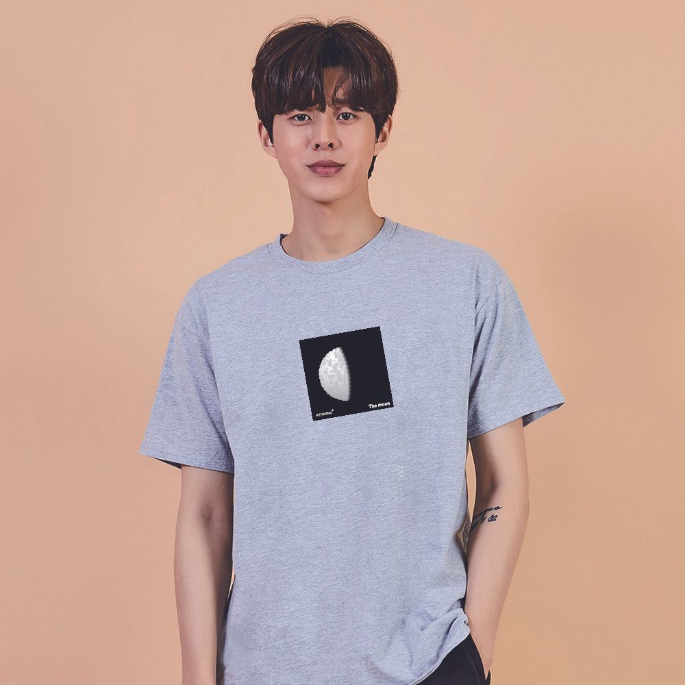 키밍 맨투맨 후드티 MOON 달 여름데일리코디