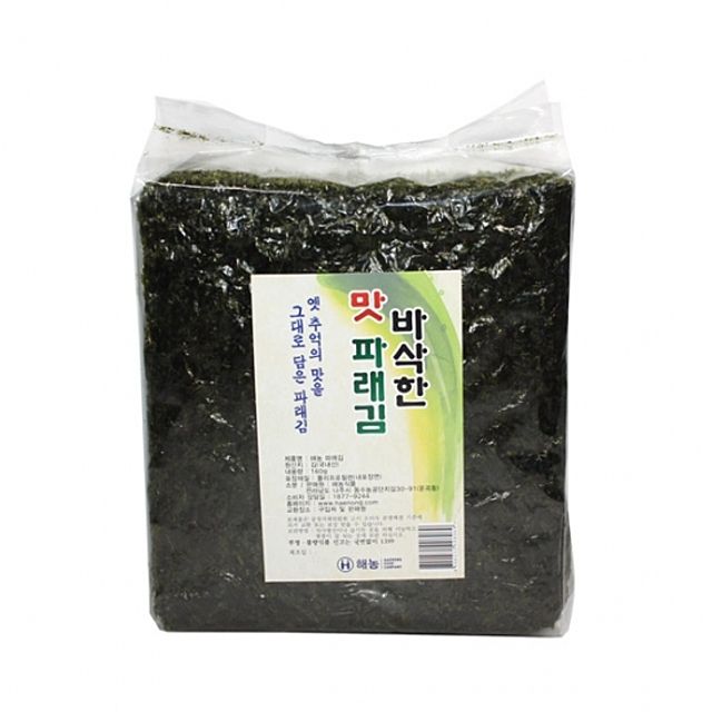 (면)해농 맛파래김100매(180g)