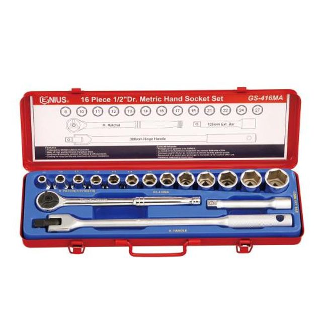 GS-416MA 지니어스핸드소켓핸드소켓세트 1SET GS-41