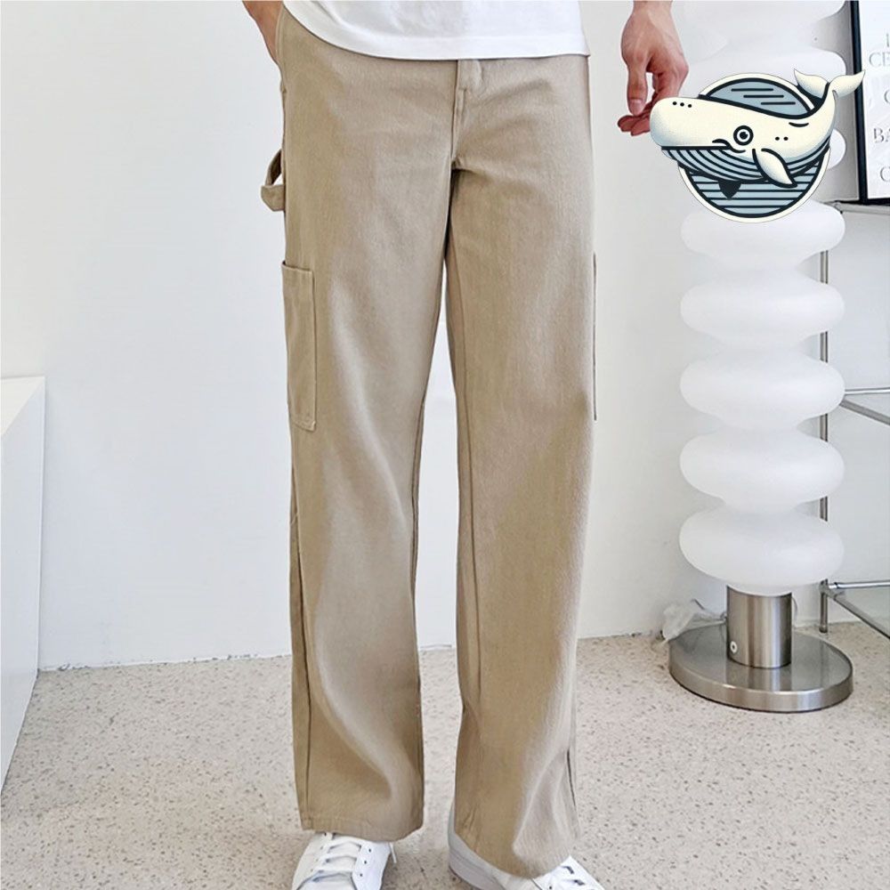 남자 데일리 일자핏 면바지 봄 가을 간절기