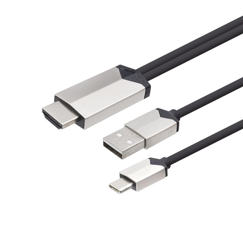 USB 3.1 to HDMI 컨버터 케이블 2M Type C to UHD 4K