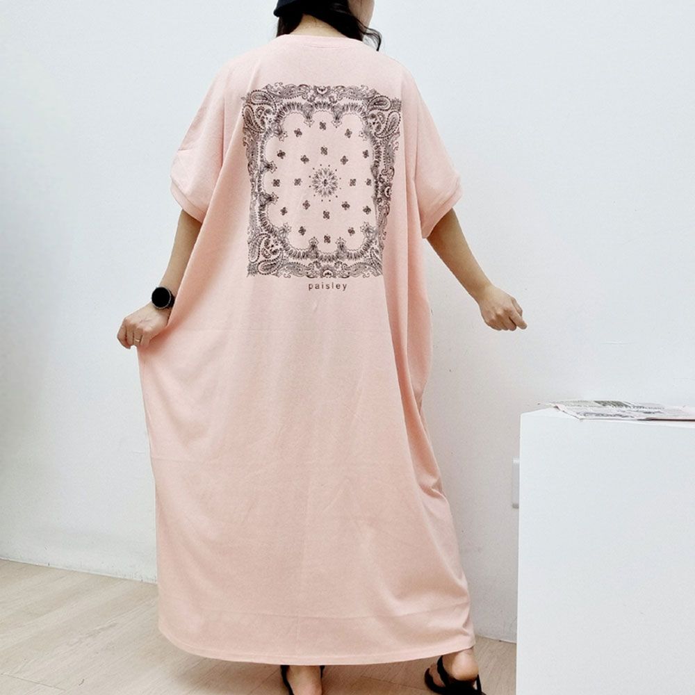 다솜결 퍼즐 롱 원피스 프리사이즈 데일리