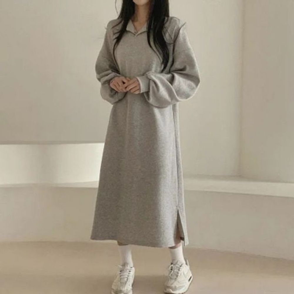 나들이원피스 데일리룩 베이직 원피스 후스레이디