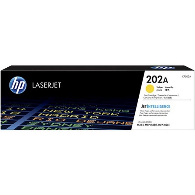 HP 토너(CF502A/노랑/1300매)