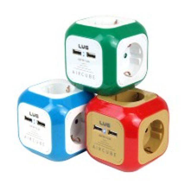 LUG-KSG-04U-1.5sq 1.5m 2포트 usb 멀티탭 아이언