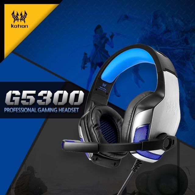 게이밍 헤드셋 G5300 유선 고음질