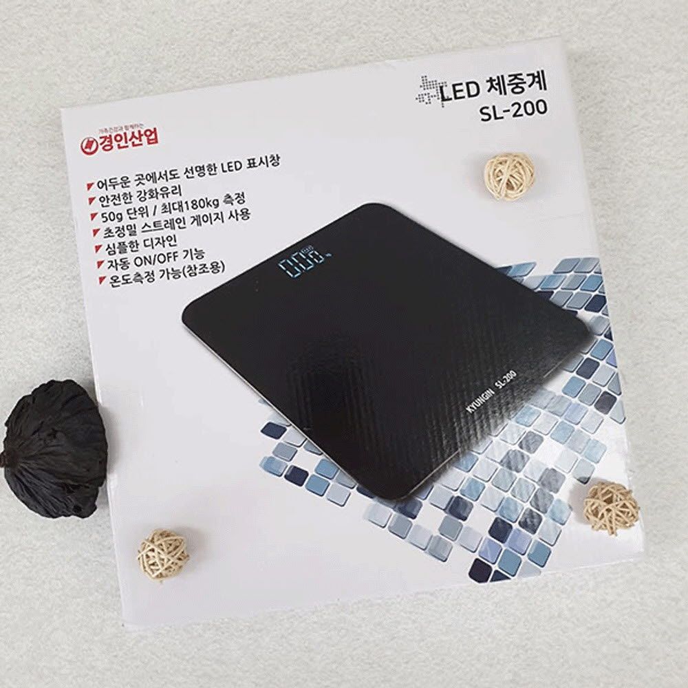 LED 체중계 SL 200 무게측정