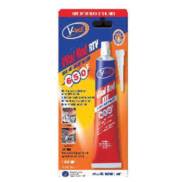 R-TV용 가 스켓실리콘 (12 EA) 고온용/85g(적색) VT-