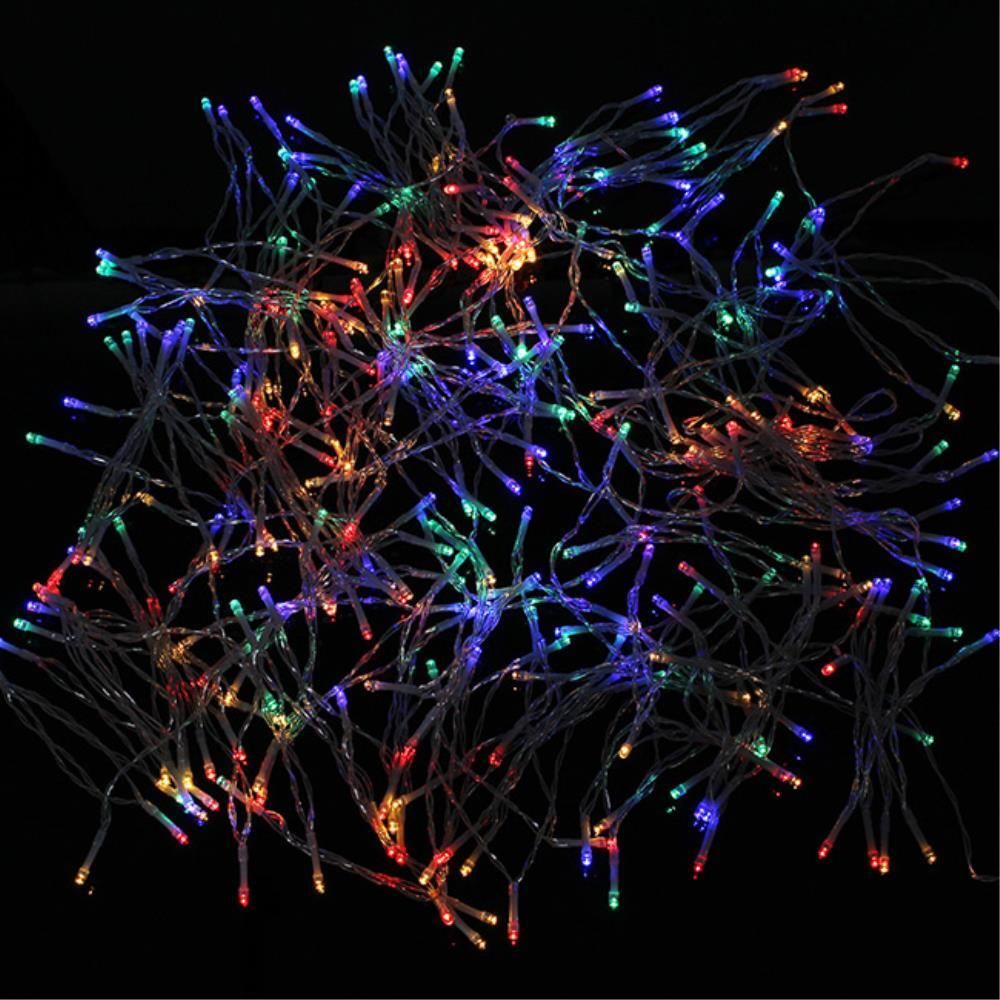 비타리토 LED 300구 30M 투명선 USB 컬러전구