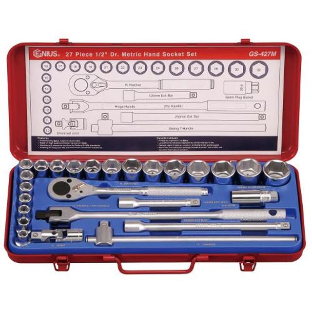GS-427MA 지니어스핸드소켓핸드소켓세트 1SET GS-42