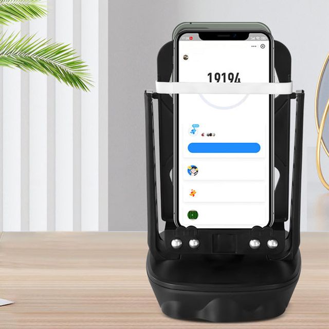 걸음수기계 자동걷기 캐시워크 휴대폰그네 핸드폰 만보기 흔들기 거치대