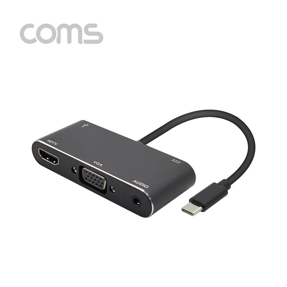 USB 3.1(Type C)컨버터 Type C to HDMI+VGA USB Type