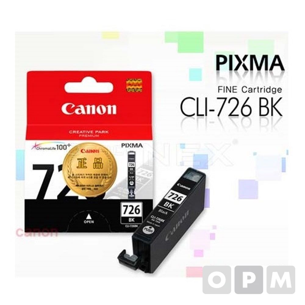 캐논 잉크 CLI-726BK/검정/1EA