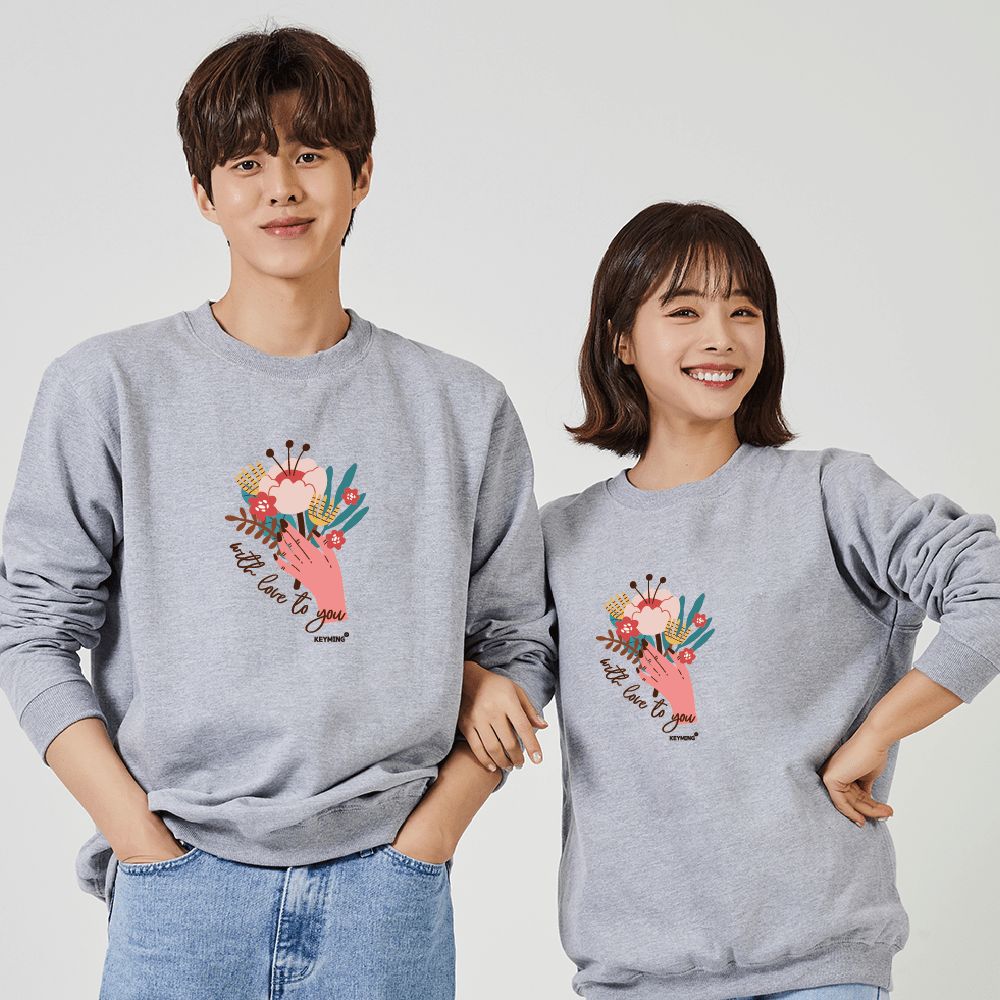키밍 WILL LOVE TO YOU 맨투맨 후드티