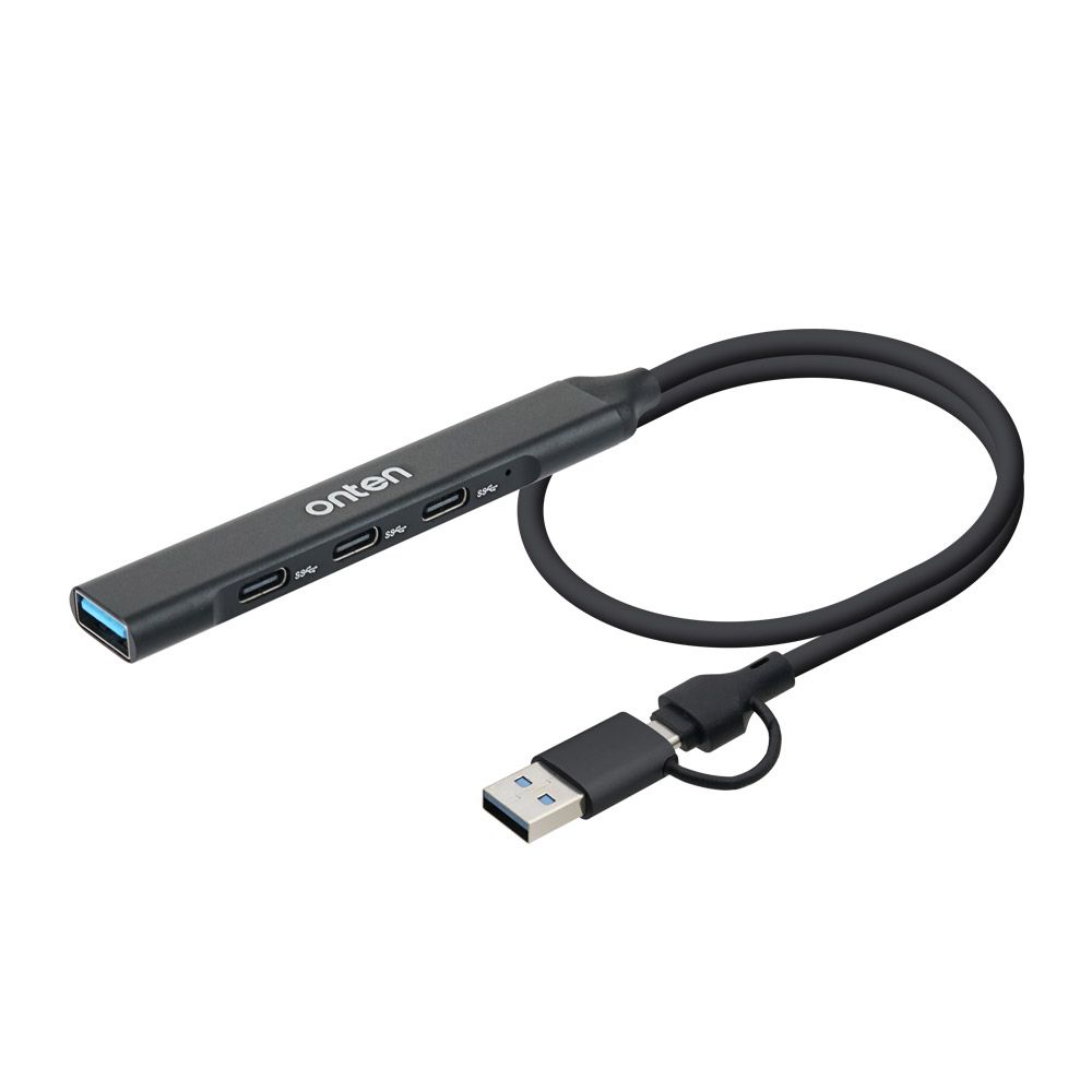 USB 4포트 허브 타입 A to C 5Gbps USB 3.0