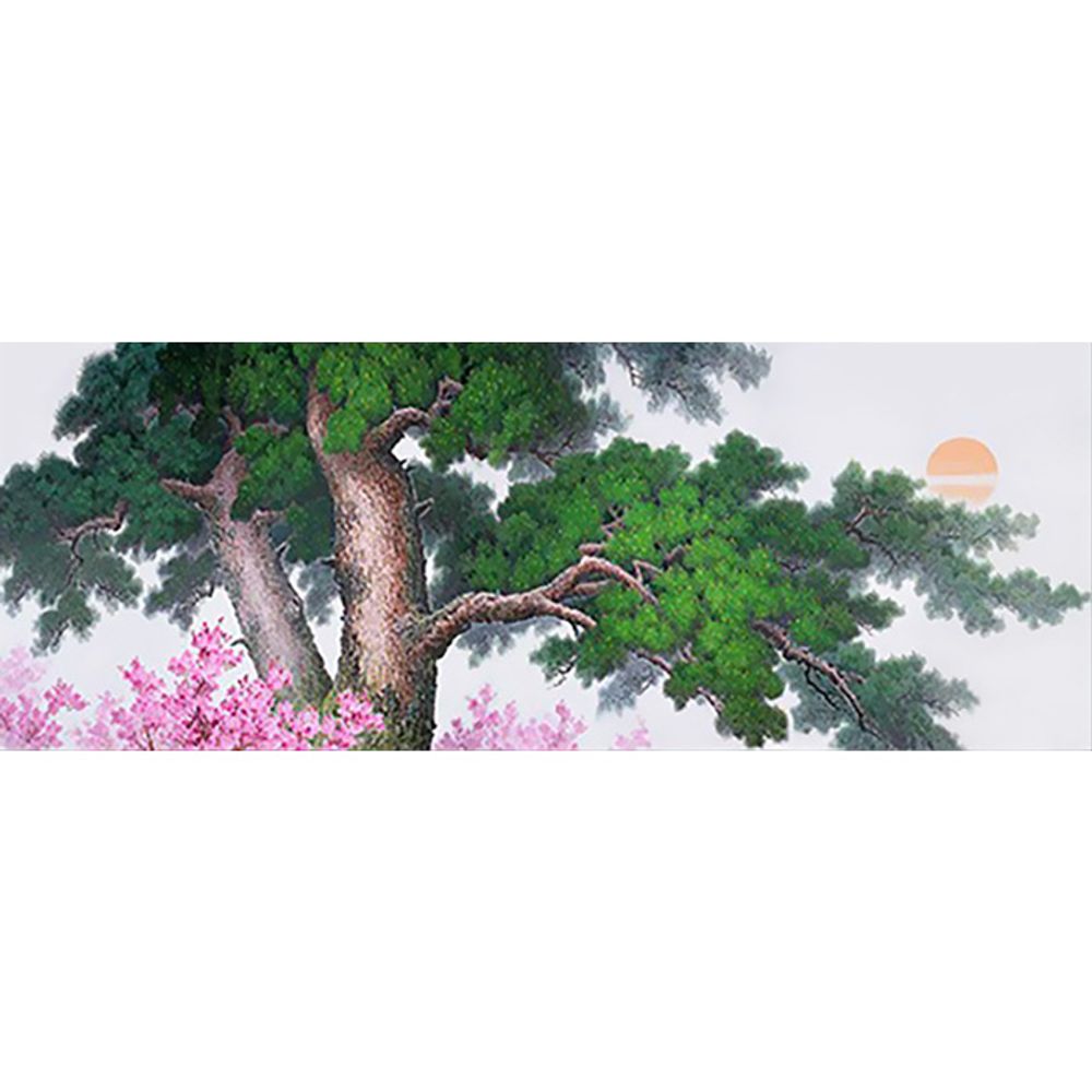 독야청청 (패브릭) 보석십자수 30x80