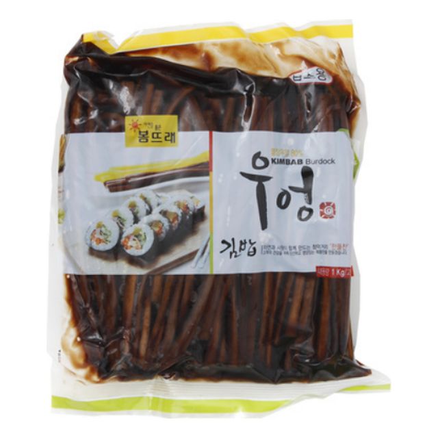 봄뜨래 김밥우엉 1kg 김밥용 식당용